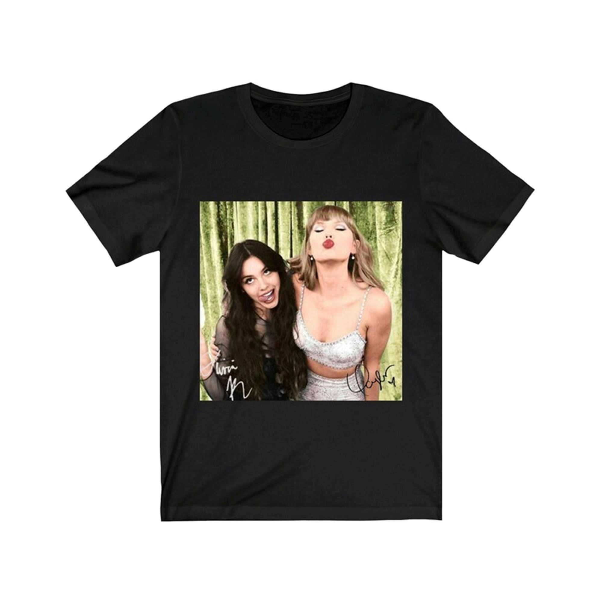 Olivia Rodrigo And Taylor Swift Singnature T Shirt Funny Tee